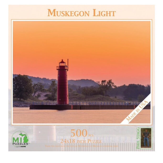 Muskegon Light 500 pc Puzzle