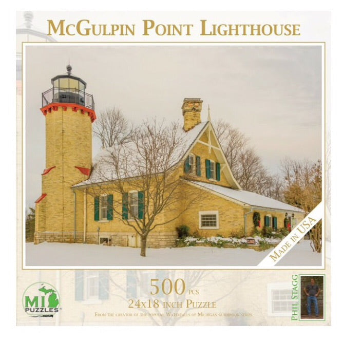 McGulpin Point Lighthouse 500 piece Puzzle