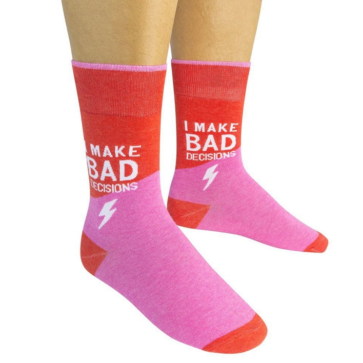 I Make Bad Decisions Socks