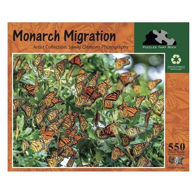 Monarch Migration Puzzle 550 pc