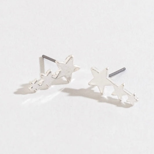 Star Cascade Stud Buds Earrings
