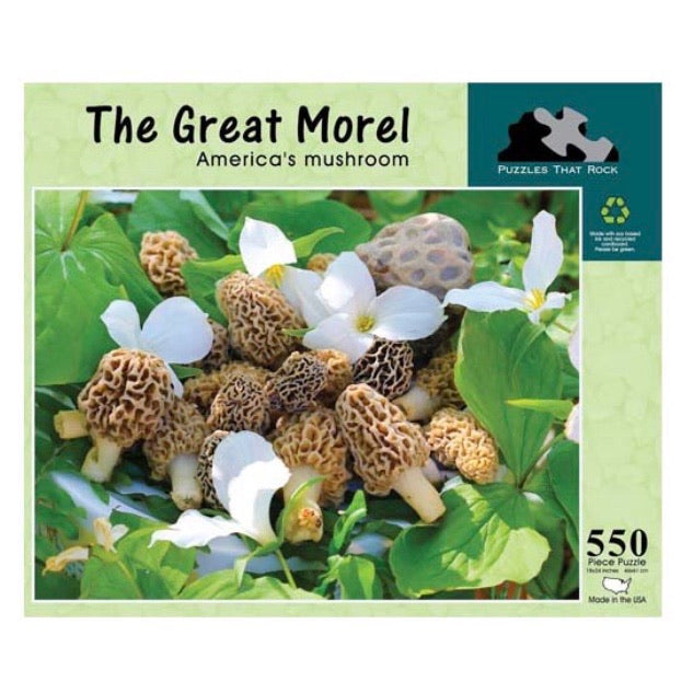 Great Morel 550 pc Puzzle