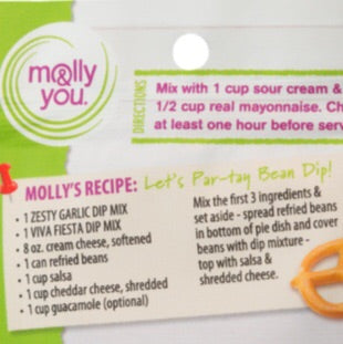 Molly &amp; You Party Dip Mix