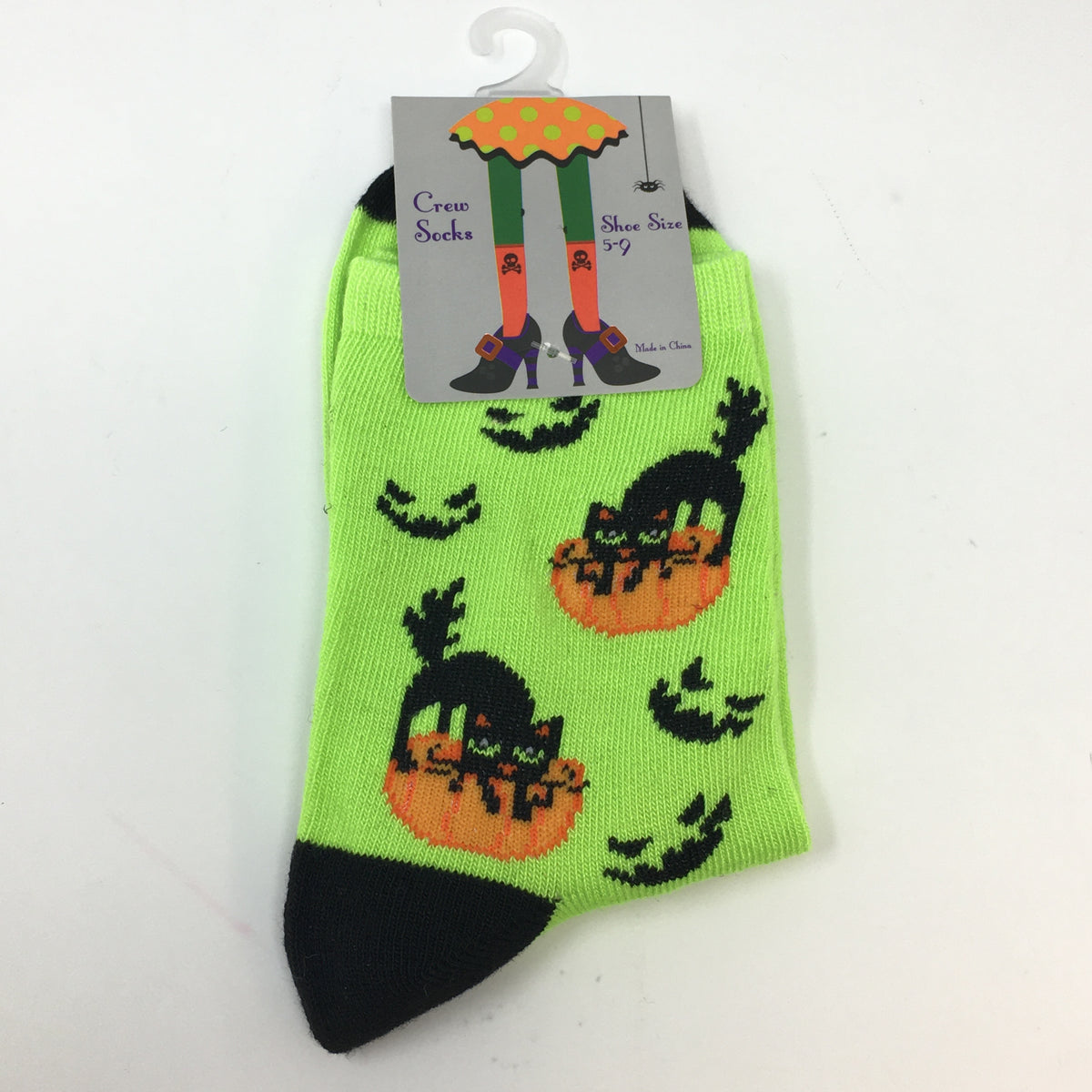 Ladies Halloween Low Cut &amp; Crew Socks