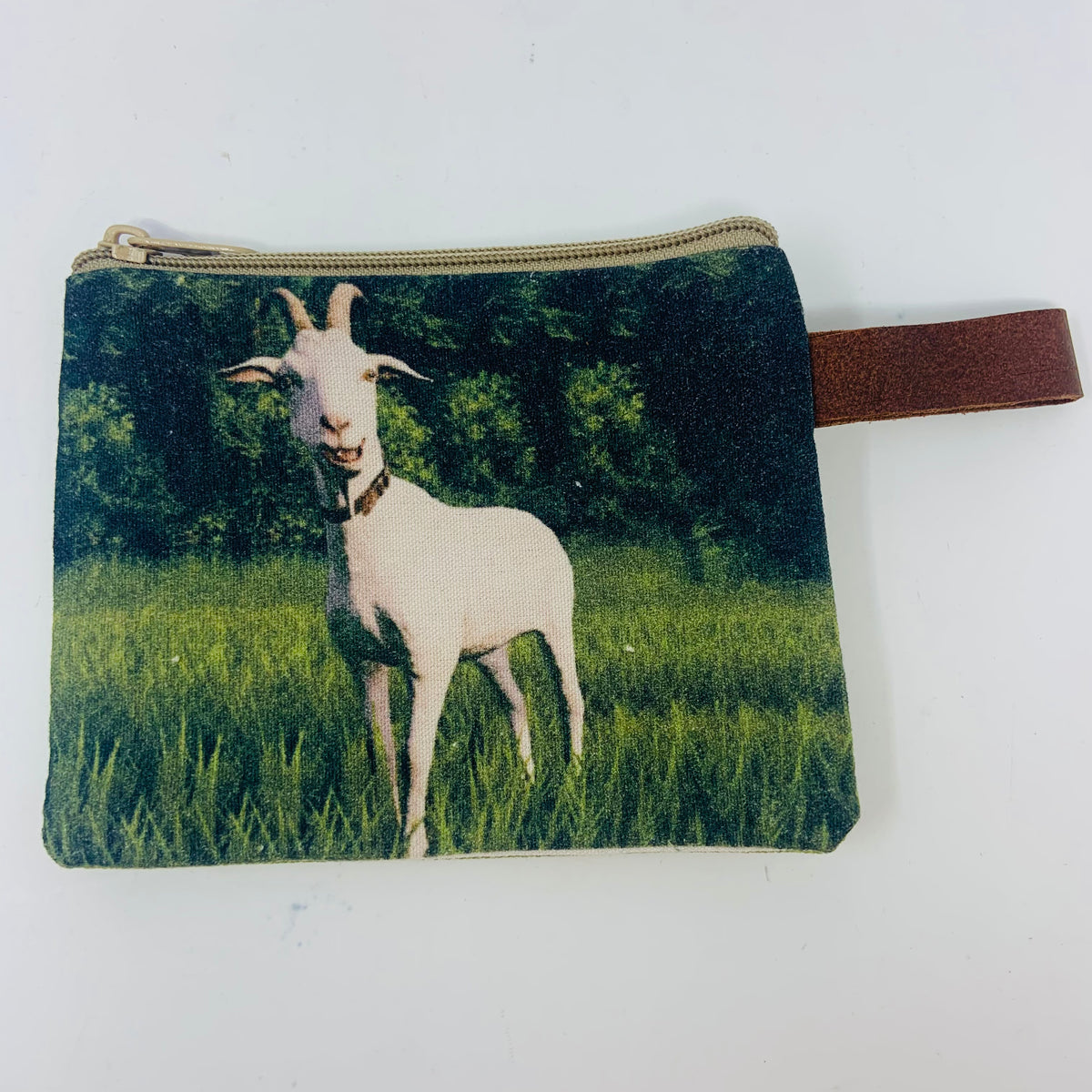 Medium Canvas Goat Pouch