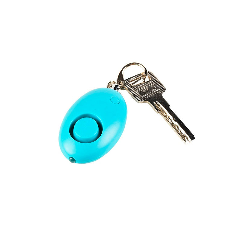 Mini Safety Alarm w/ LED Light Key Chain