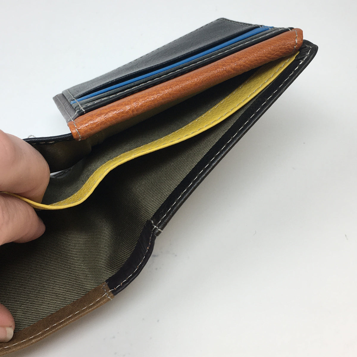 Luca Plain Leather Wallet