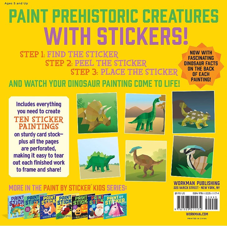 Paint By Sticker Kids Book