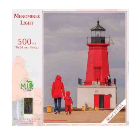 Menominee Light 500 pc Puzzle