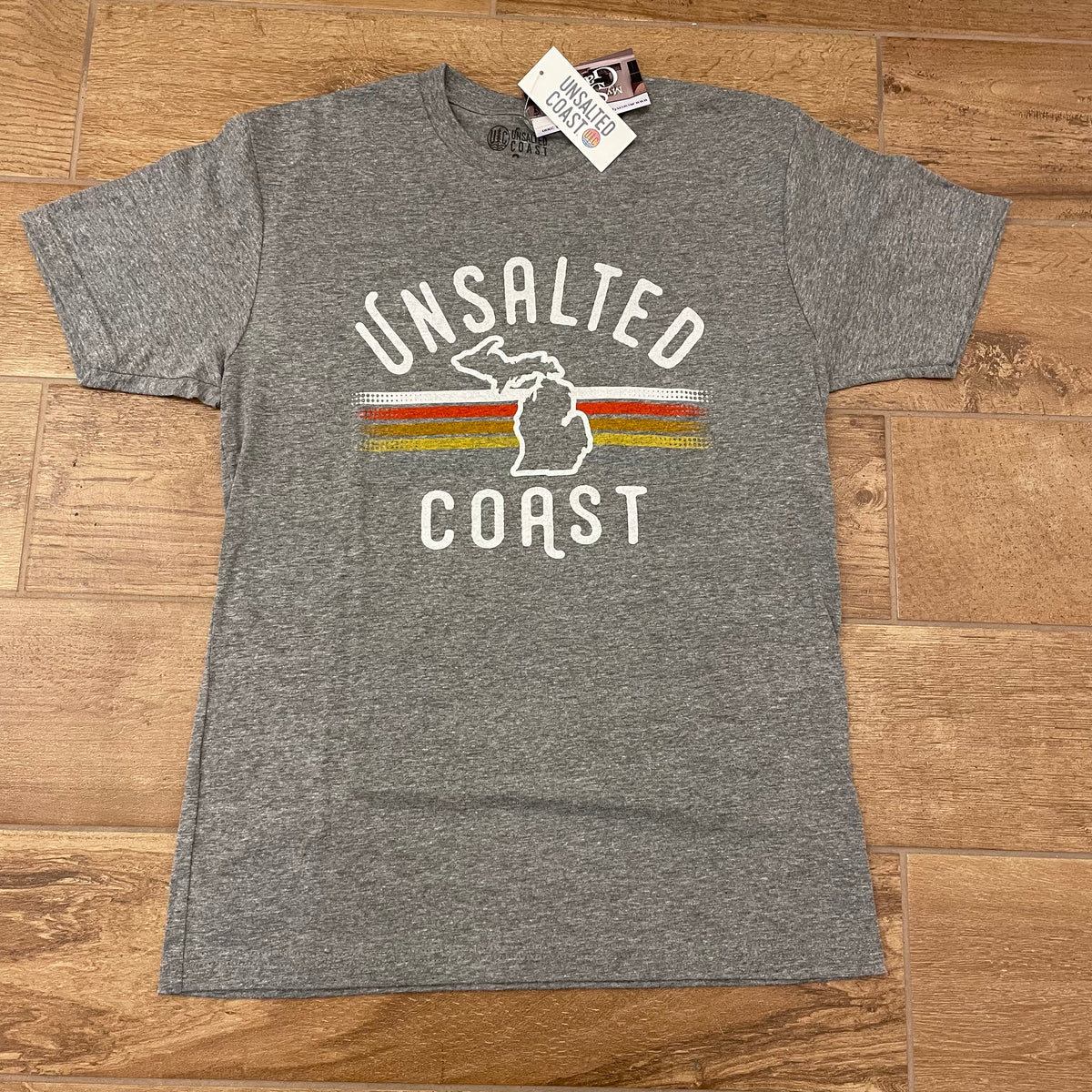 UC Tri-blend Lined Up T-Shirt