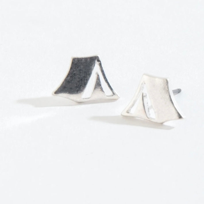 Tent Stud Bud Earrings
