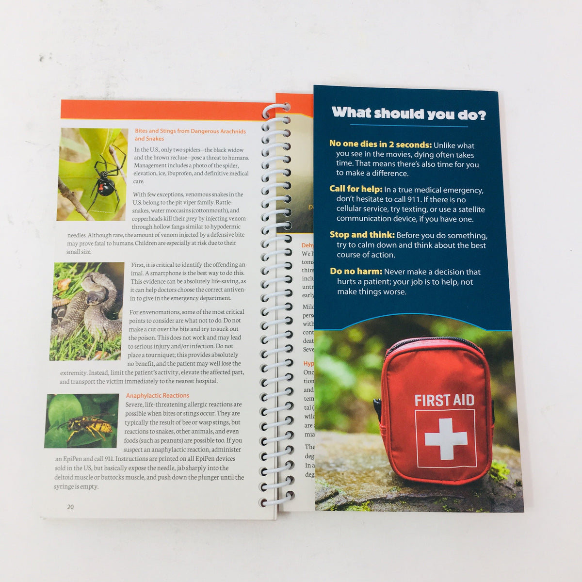 Outdoor Medicine Quick Guide Book