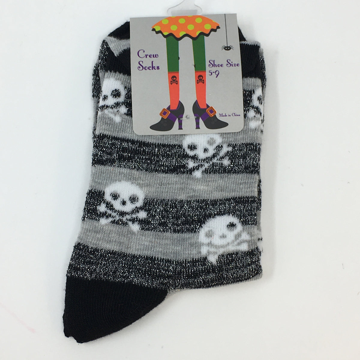Ladies Halloween Low Cut &amp; Crew Socks