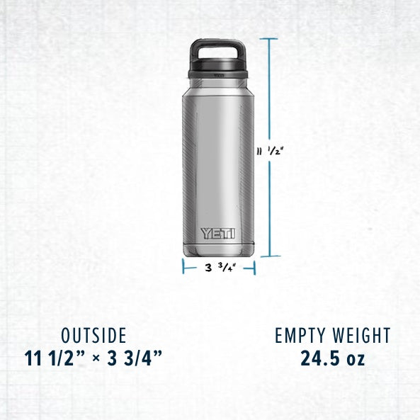 Yeti 36oz Rambler Bottle w/ Chug Cap