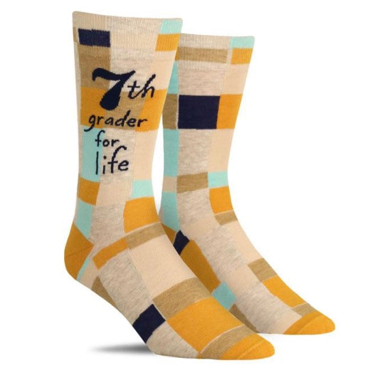 7th Grader For Life Men&#39;s Socks