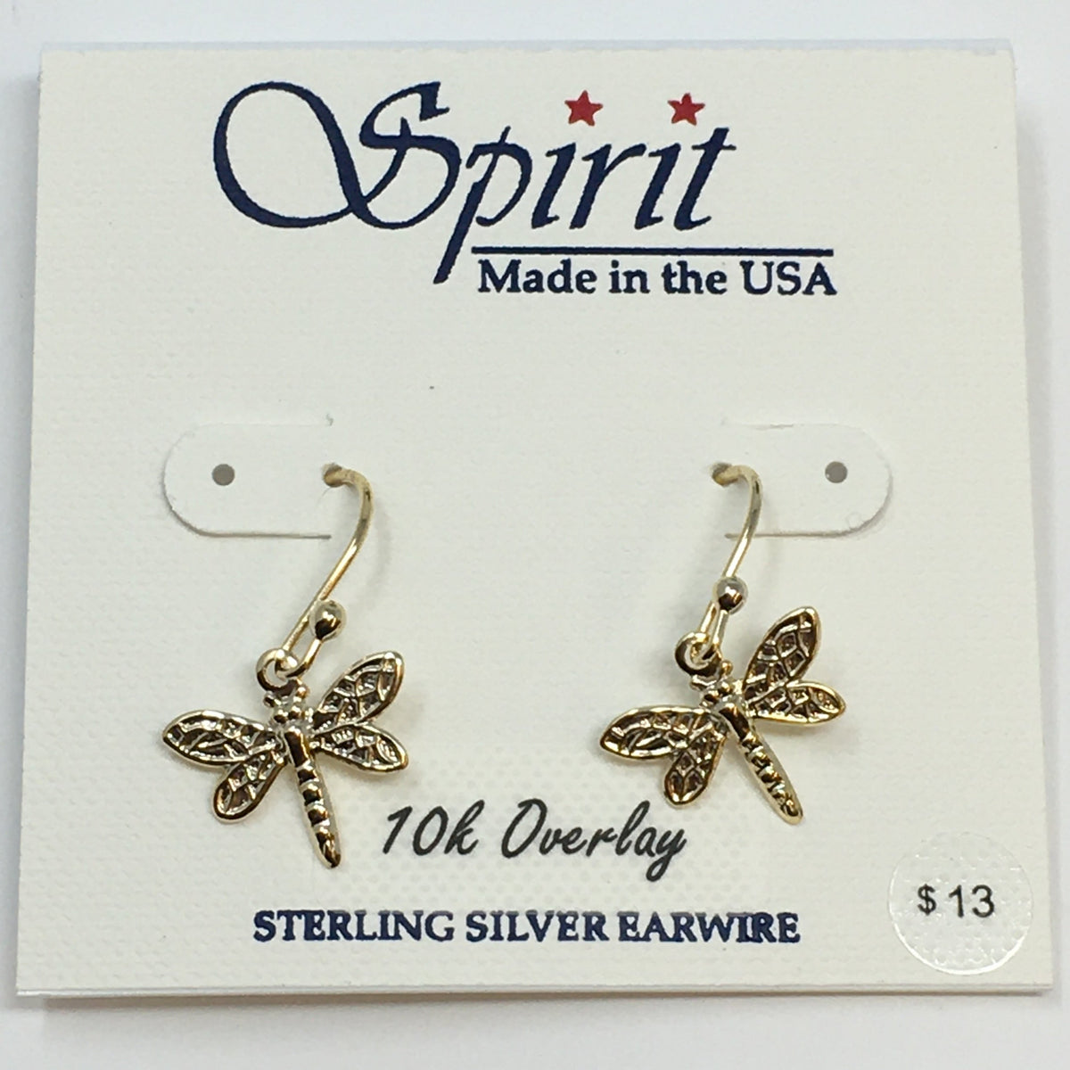 Dragonfly Dangle Earrings Spirit