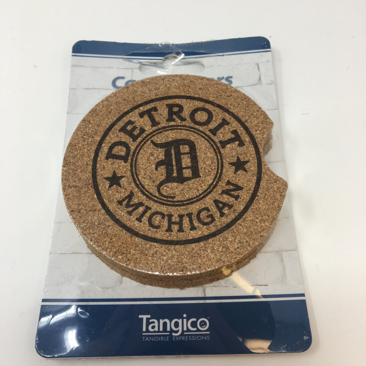 Cork Car Coasters 2 pack