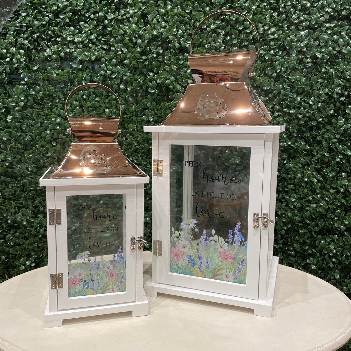 White Wood Home/Love Wildflower Terrarium