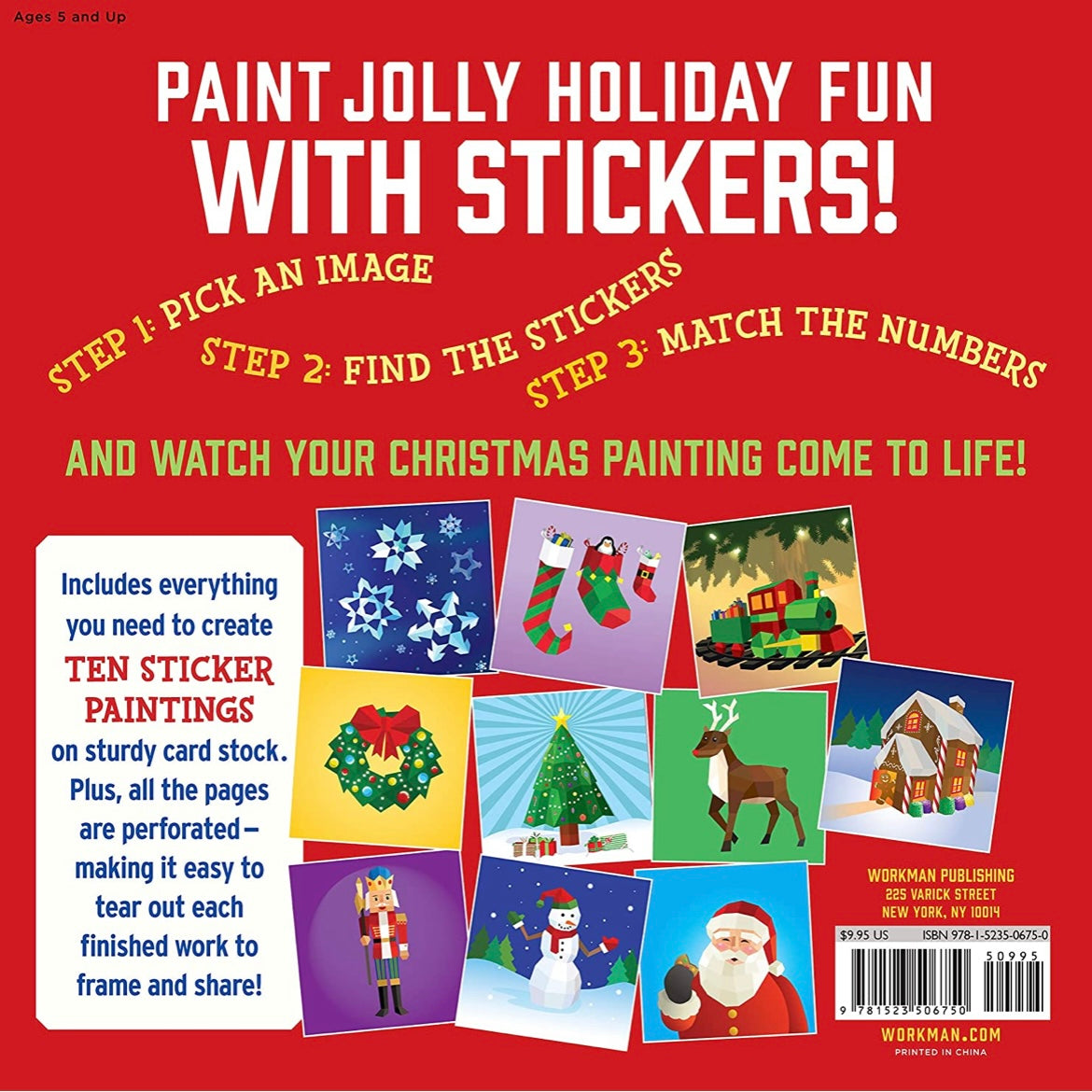 Paint By Sticker Kids Book