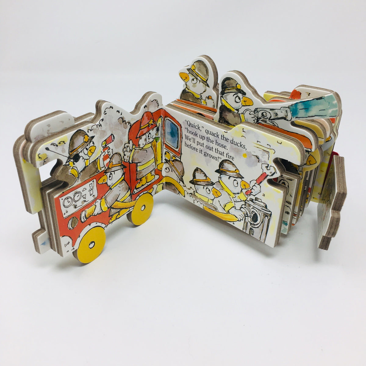 Mini Wheels: Fire Engine No. 1 Chunky Board Book