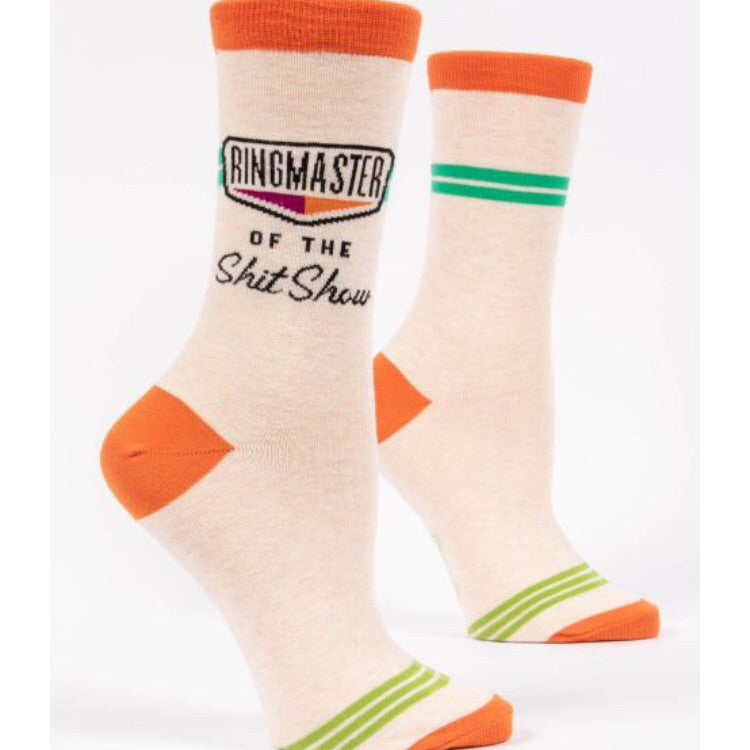 Ringmaster of the Shit Show Women&#39;s Socks