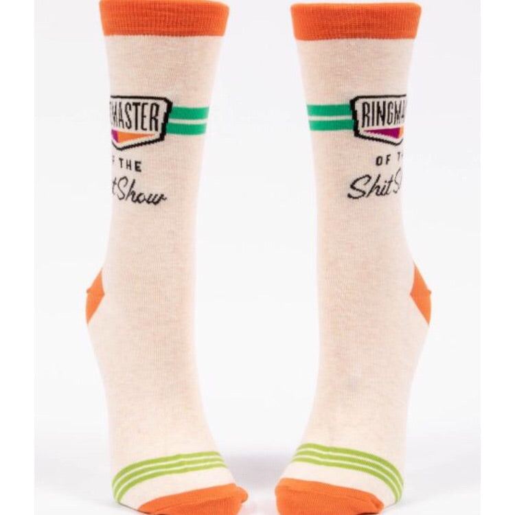 Ringmaster of the Shit Show Women&#39;s Socks