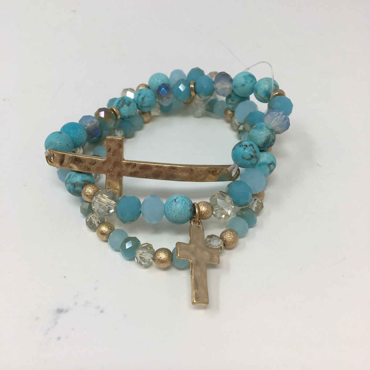 Cross Stretch Bracelet