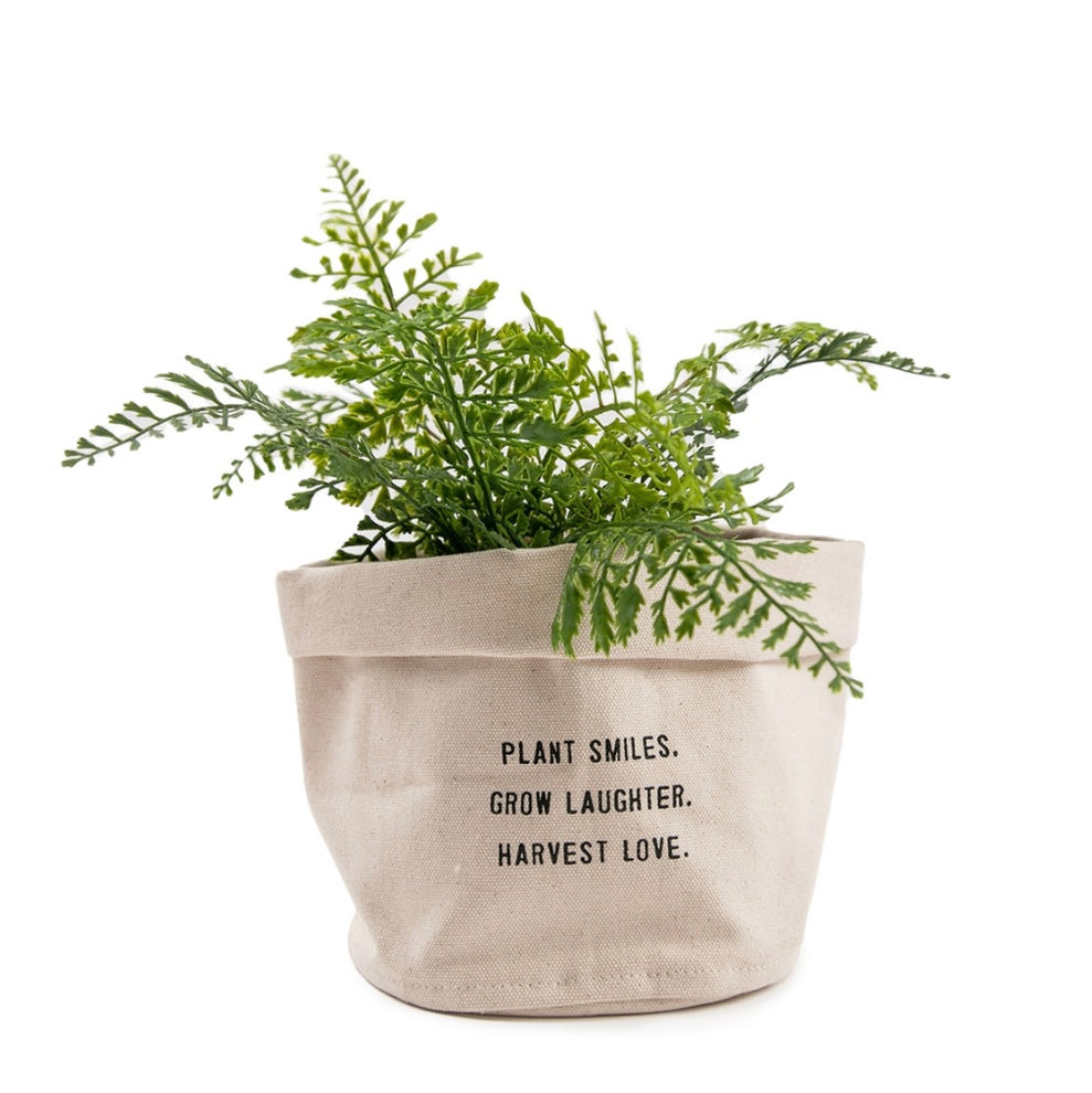 Large Canvas Planter