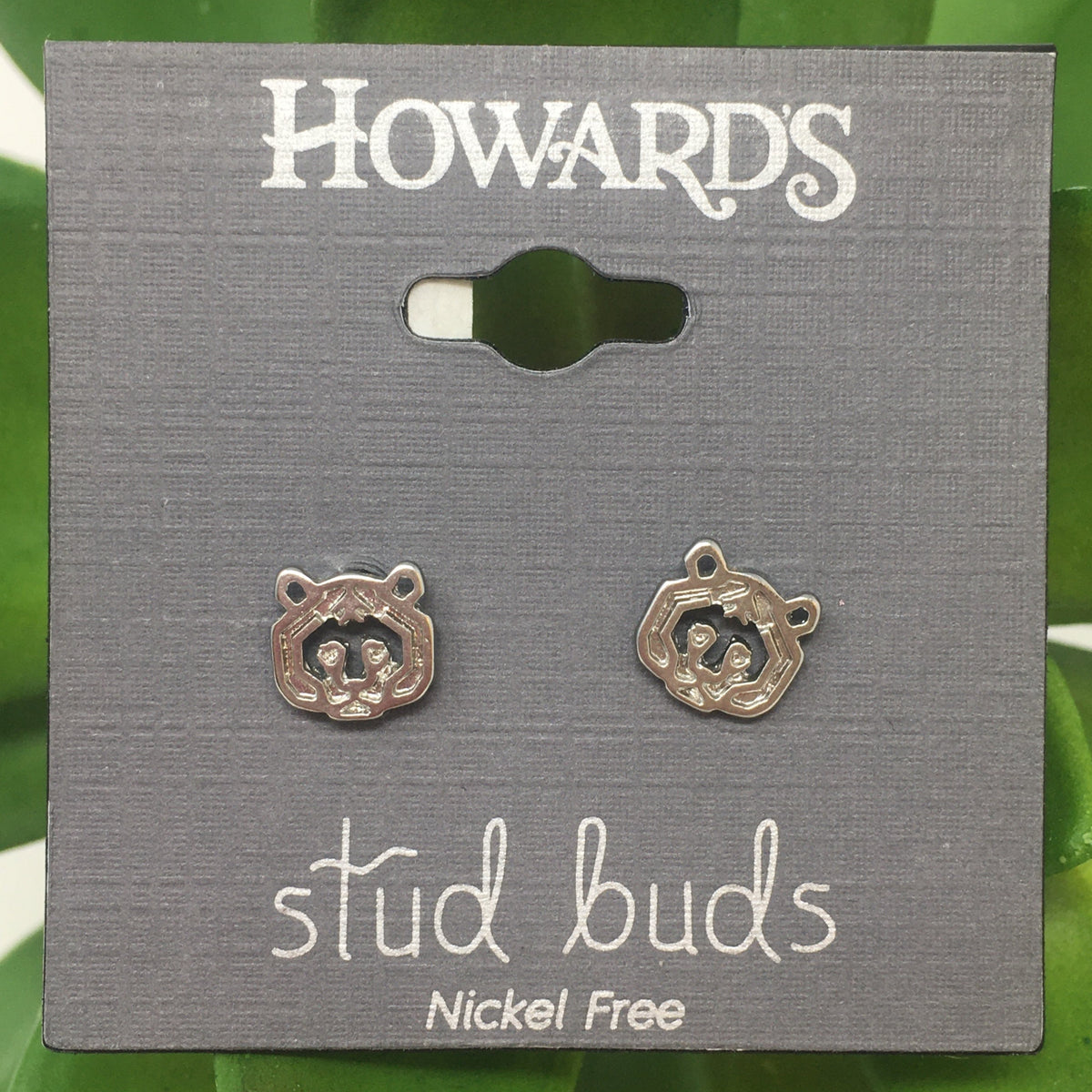 Tiger Stud Buds Earrings