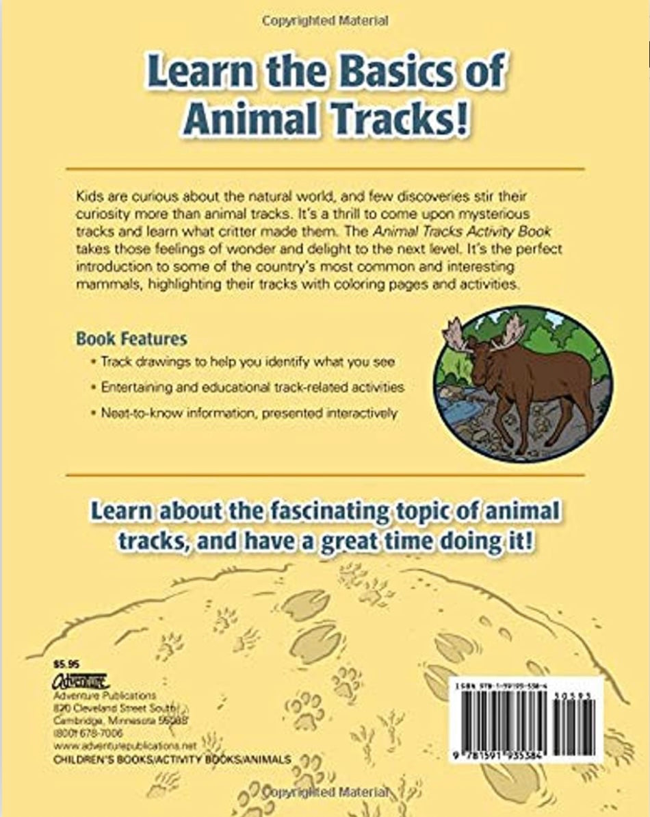 Animal Tracks Activity Book