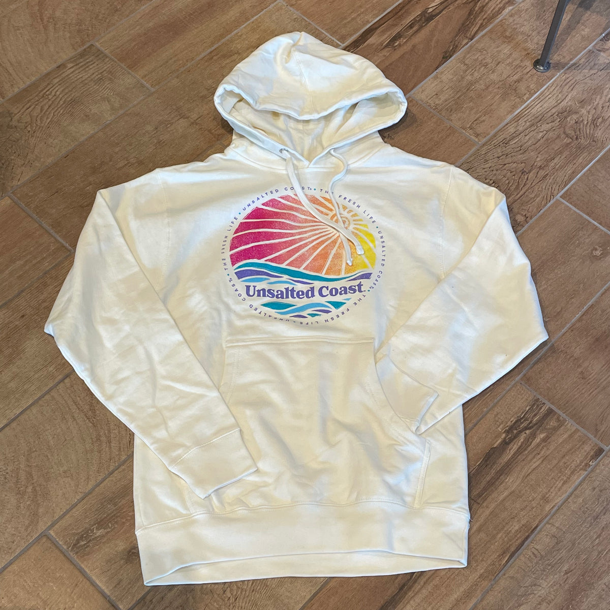 UC Gradient Wave Circle Hoodie