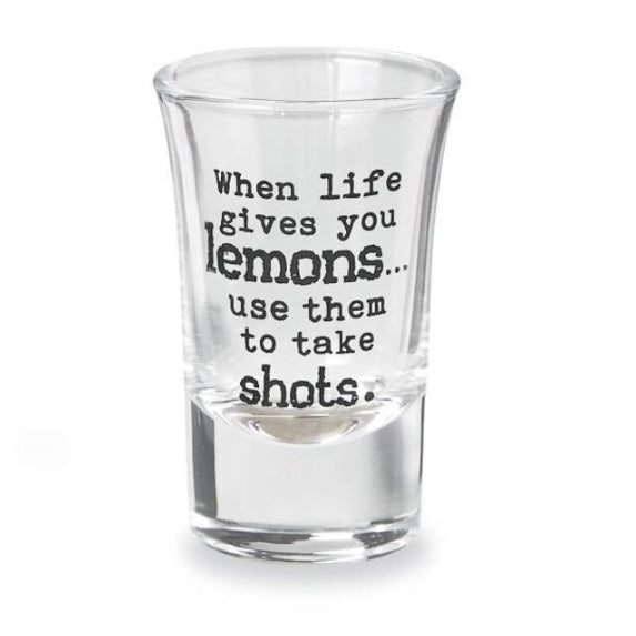 Alcohol Printed Shot Glass