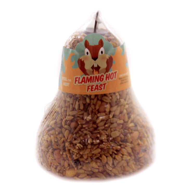 Flaming Hot Birdseed Bell