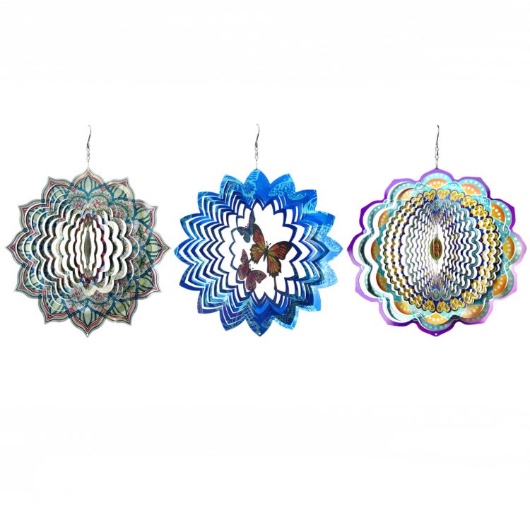 Boho Hanging Kinetic Wind Spinner