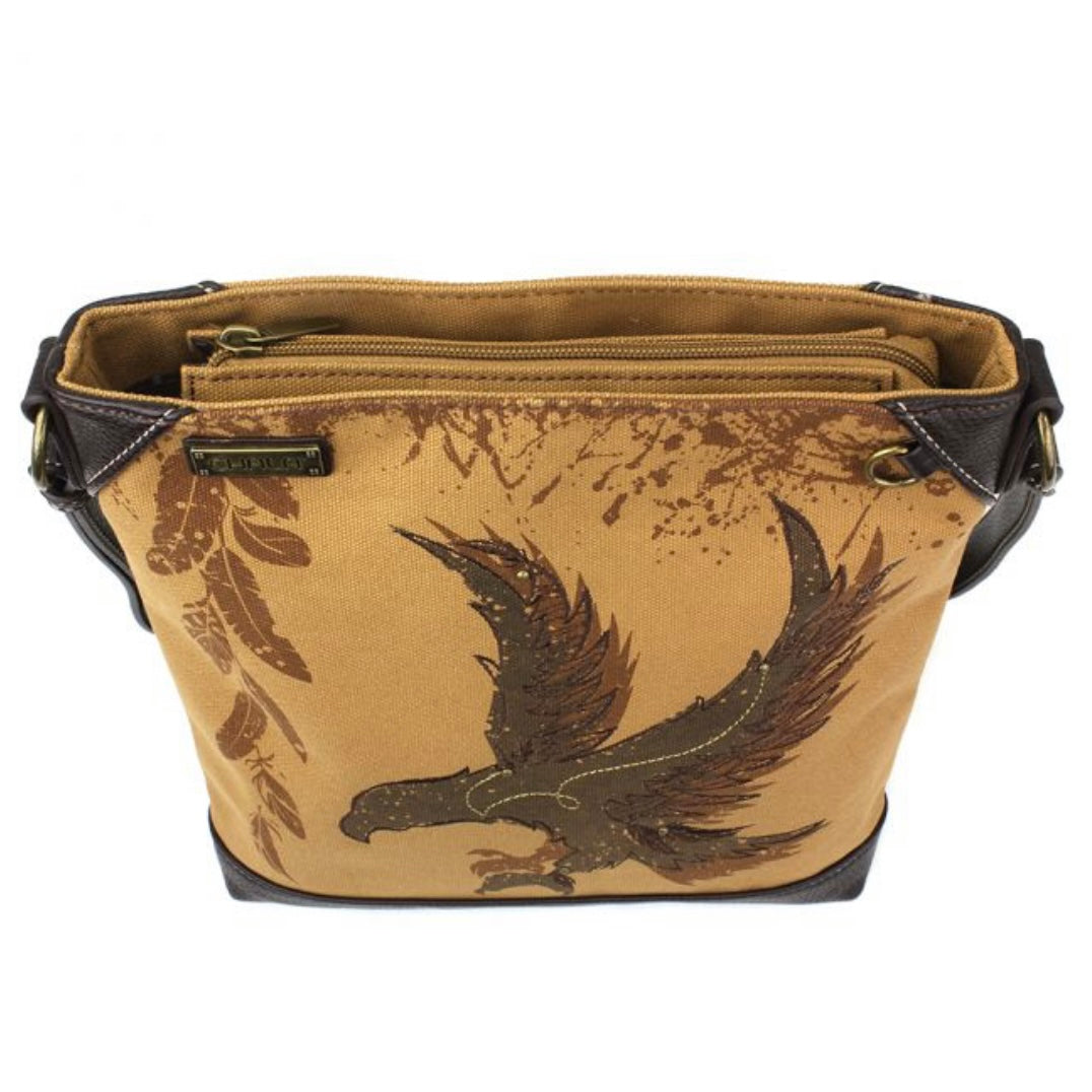 Safari Canvas Crossbody Purse