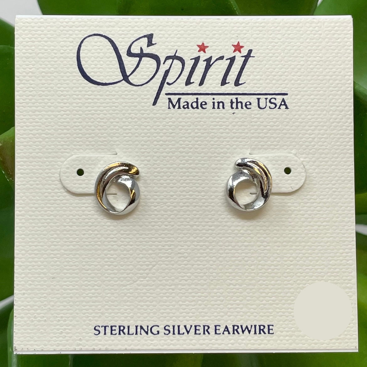 Sm Curl Post Earring Spirit