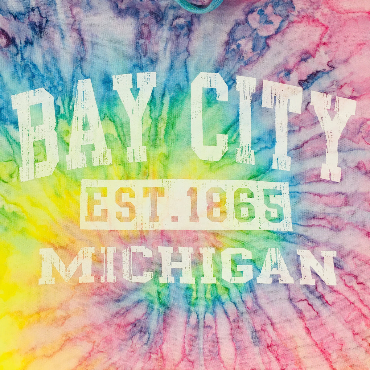 Bay City Tie Dye Hoodie