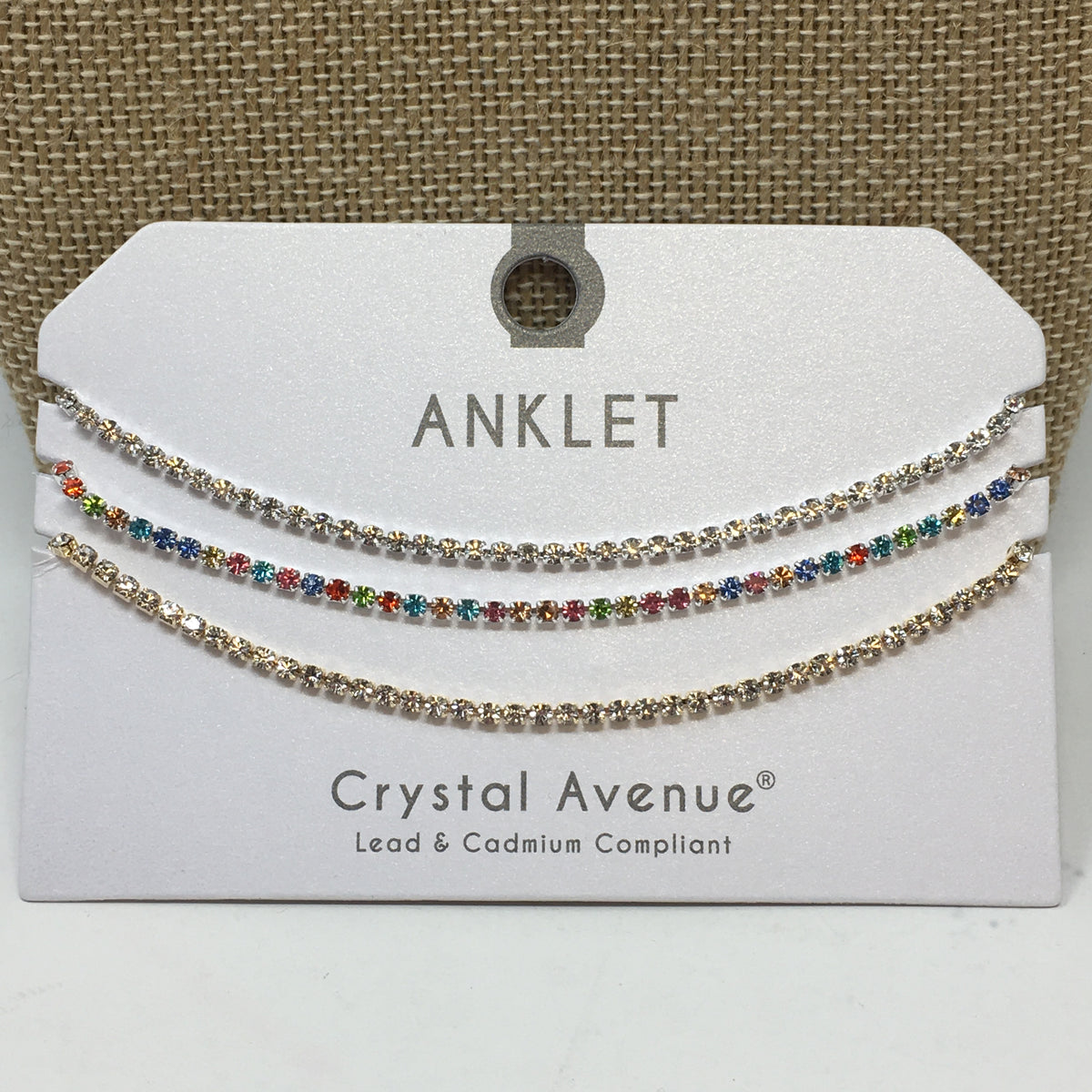 Set of 3 Anklets