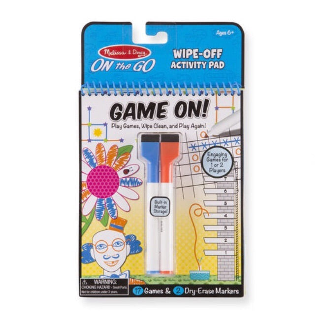 On The Go Wipe-Off Activity Pad