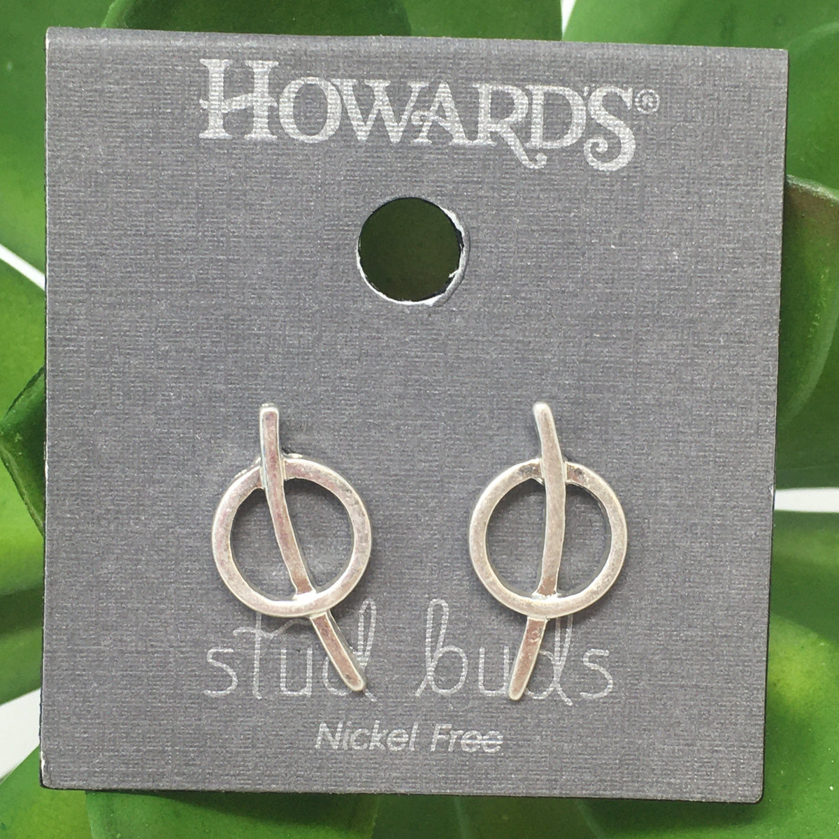 Circle &amp; Arch Stud Buds Earrings