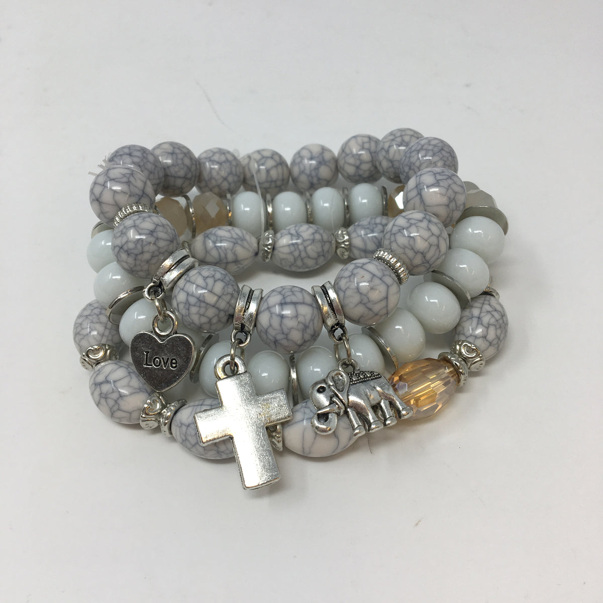 Cross Stretch Bracelet