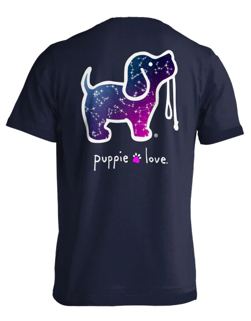 Navy Constellation Pup Puppie Love T-Shirt