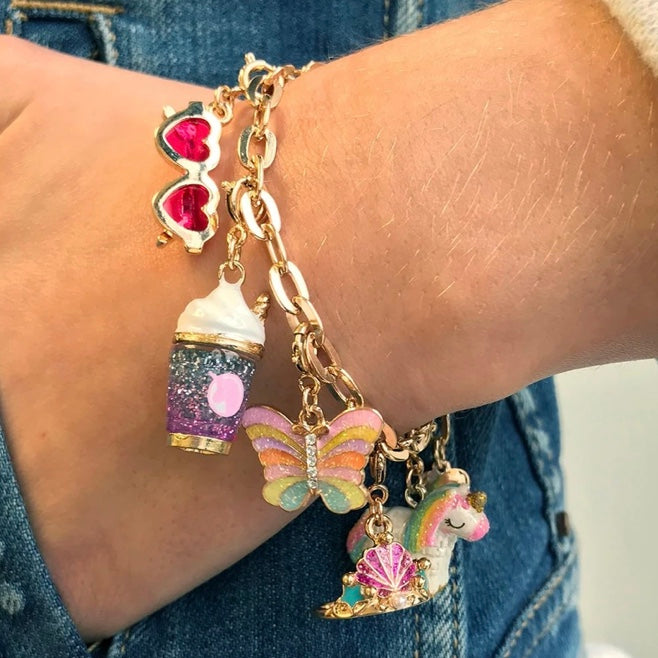 Charm It! Metal Chain Bracelet