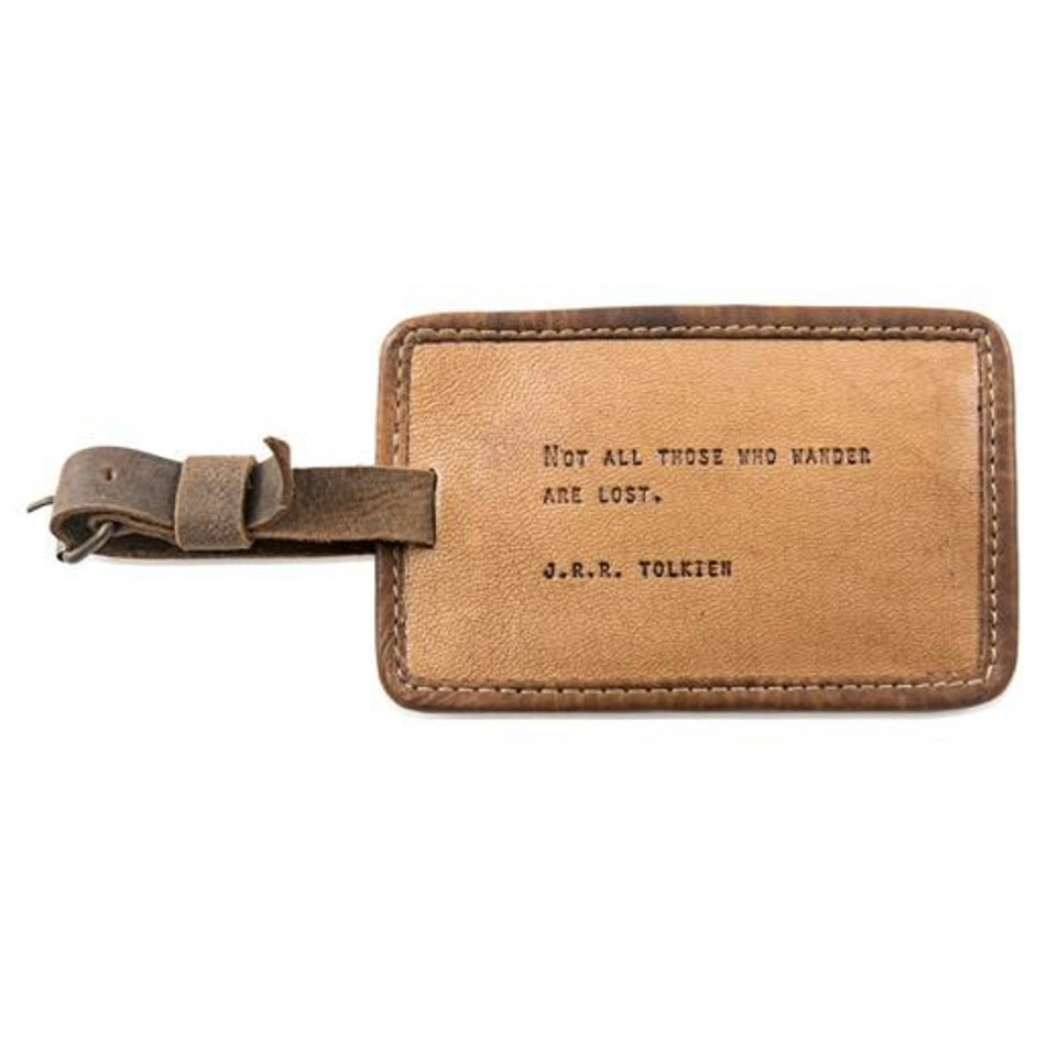 Leather Luggage Tag