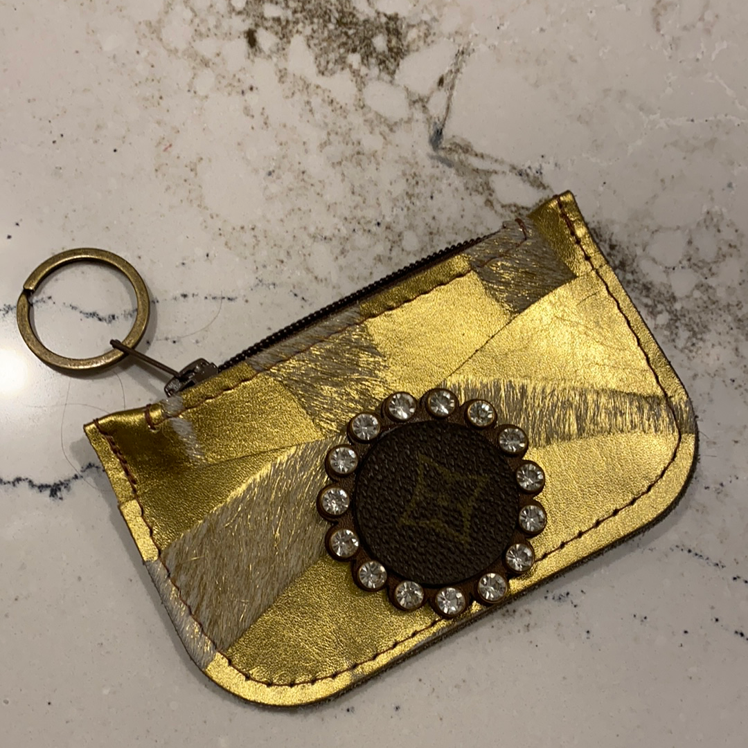 Lv coin purse keychain 
