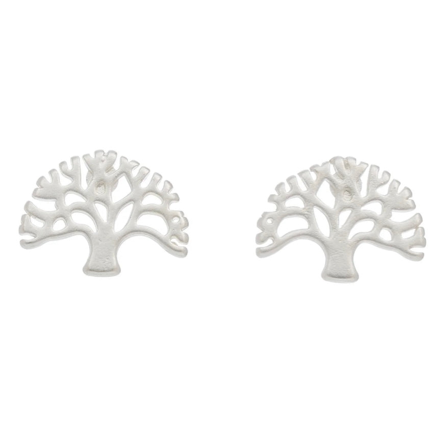 Tree Stud Bud Earrings