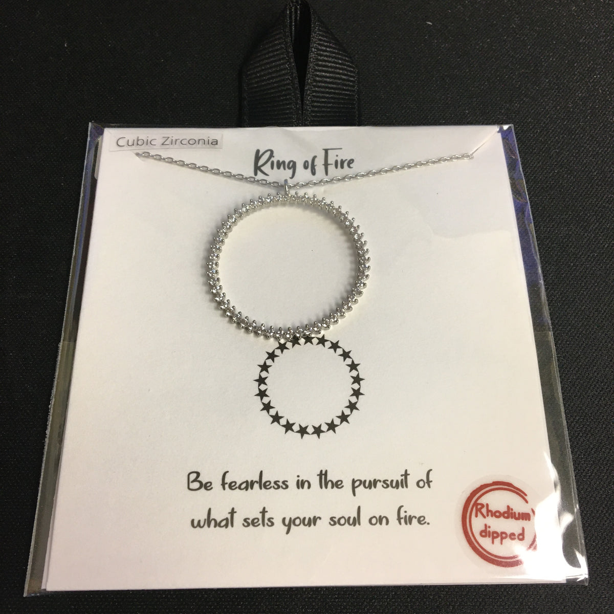 Ring of Fire Necklace