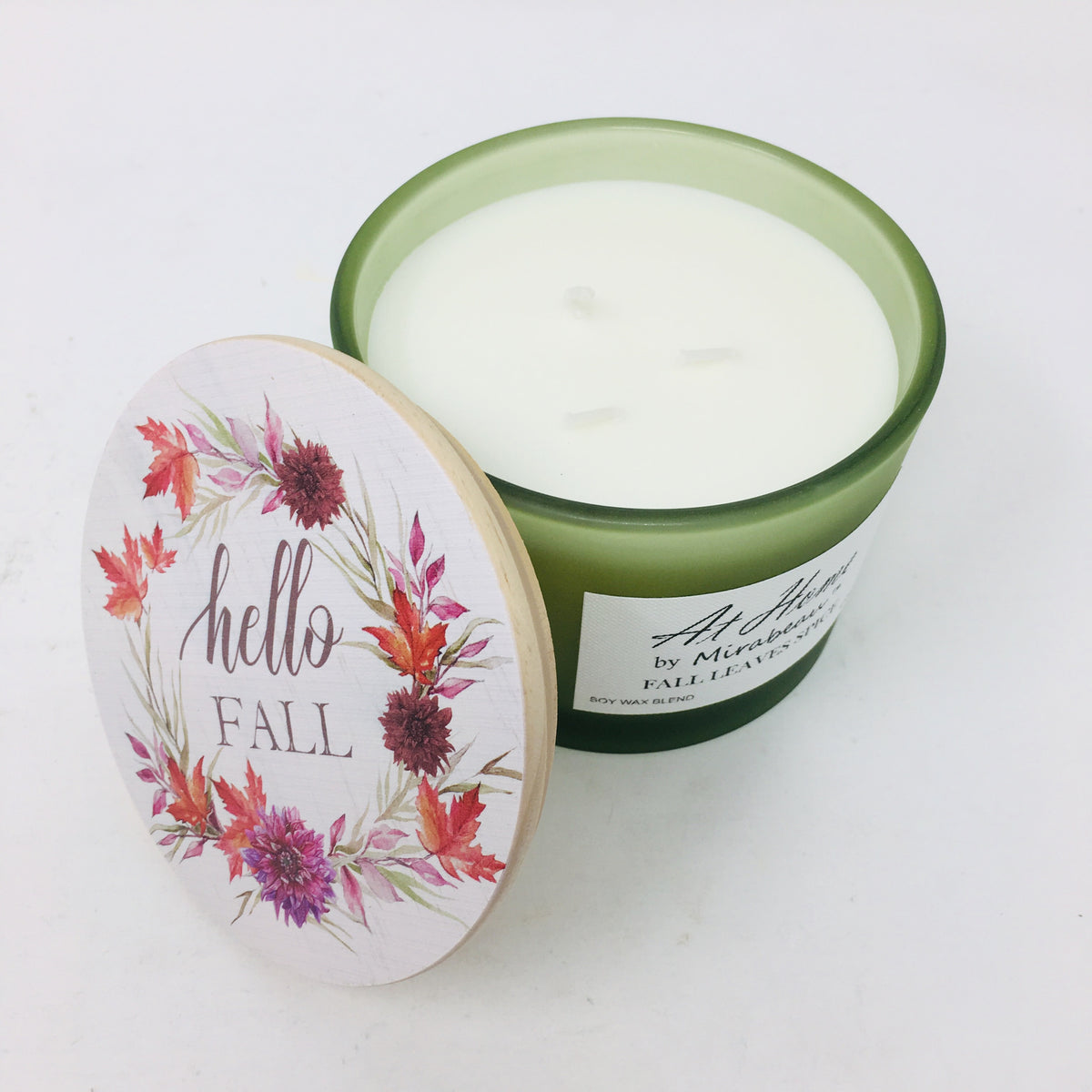 12oz Fall Soy Candles w/ Essential Oil