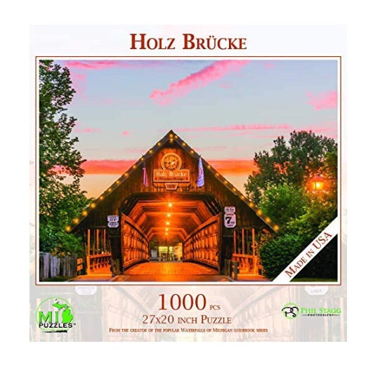 Holz Brucke 1000 pc Puzzle