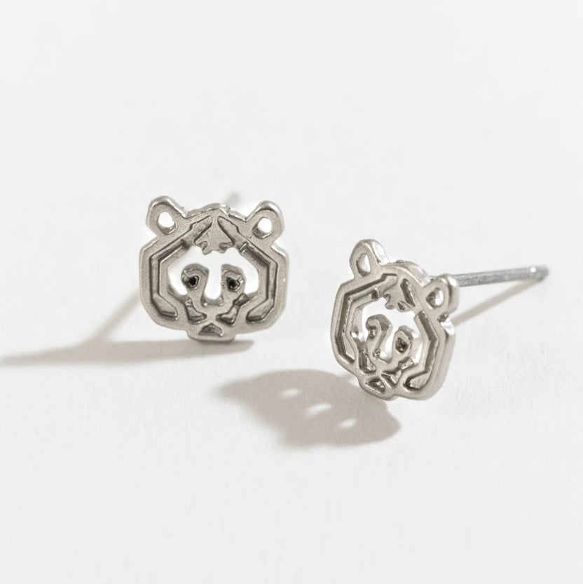Tiger Stud Buds Earrings